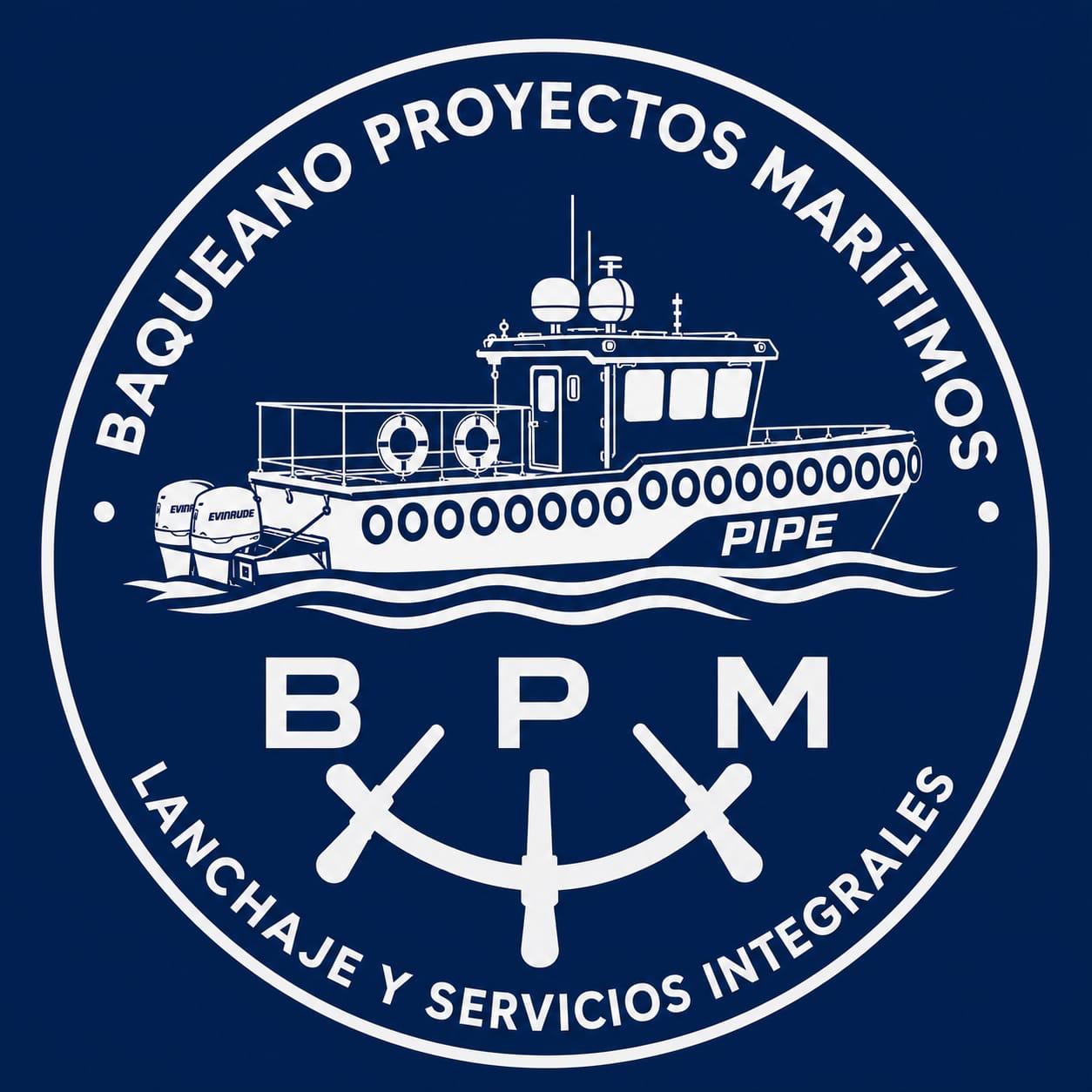Logo BPM — Baqueano Proyectos Marítimos